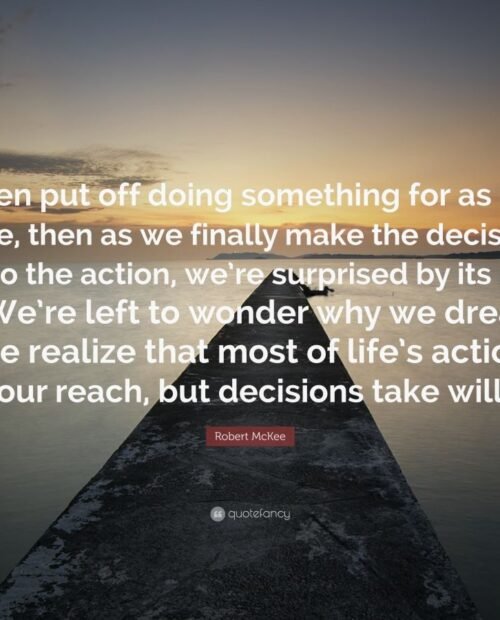 The Decision People Keep Putting Off