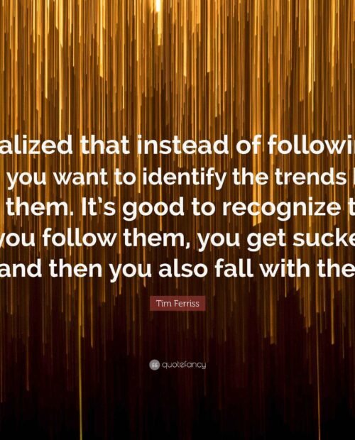 Not Every Trend Is Worth Following