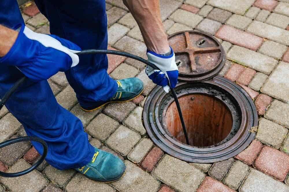 sewer line camera inspection