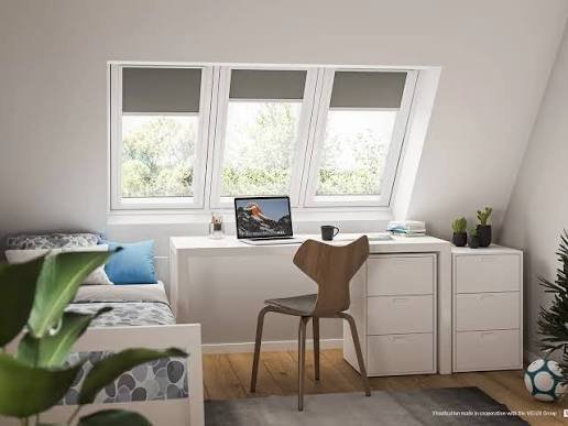 VELUX Dachfenster für unterschiedliche Raumsituationen